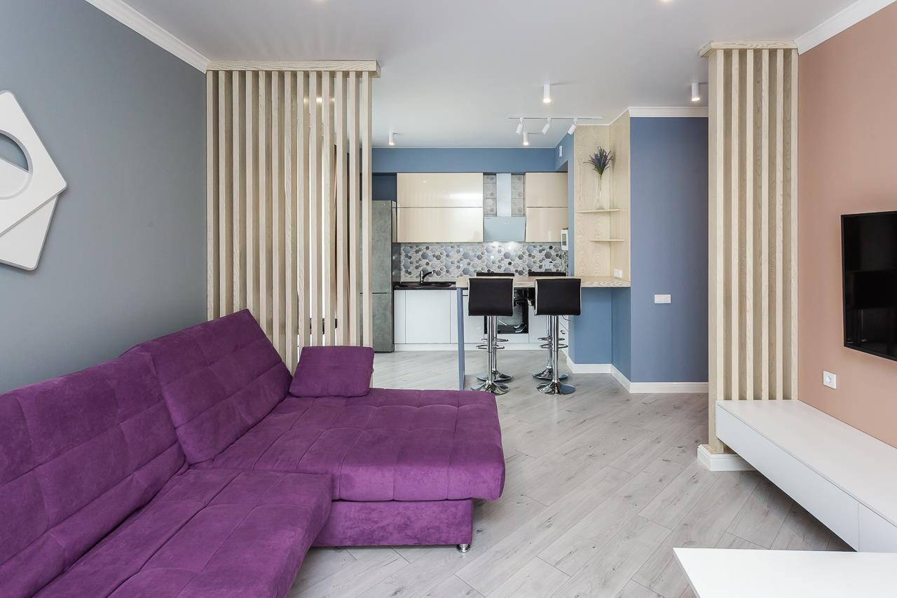 Фото №7: 2-комнатная квартира 58 м² - Краснодар, Центральный внутригородской округ, Центральный, жилой комплекс Арбат, мкр. Западный внутригородской округ, ул. имени П.М. Гаврилова, 88