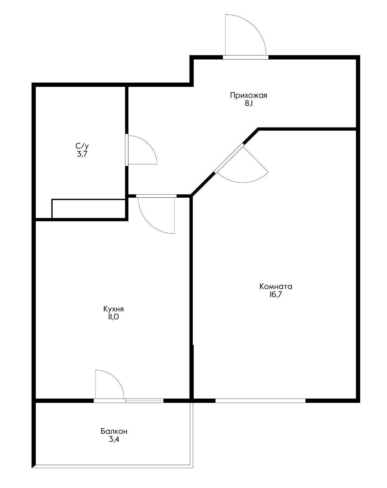 Фото №20: 1-комнатная квартира 43 м² - Краснодар, Почтовый, Карасунский внутригородской округ, мкр. Гидростроителей, ул. имени Валерия Гассия, 4/7к4