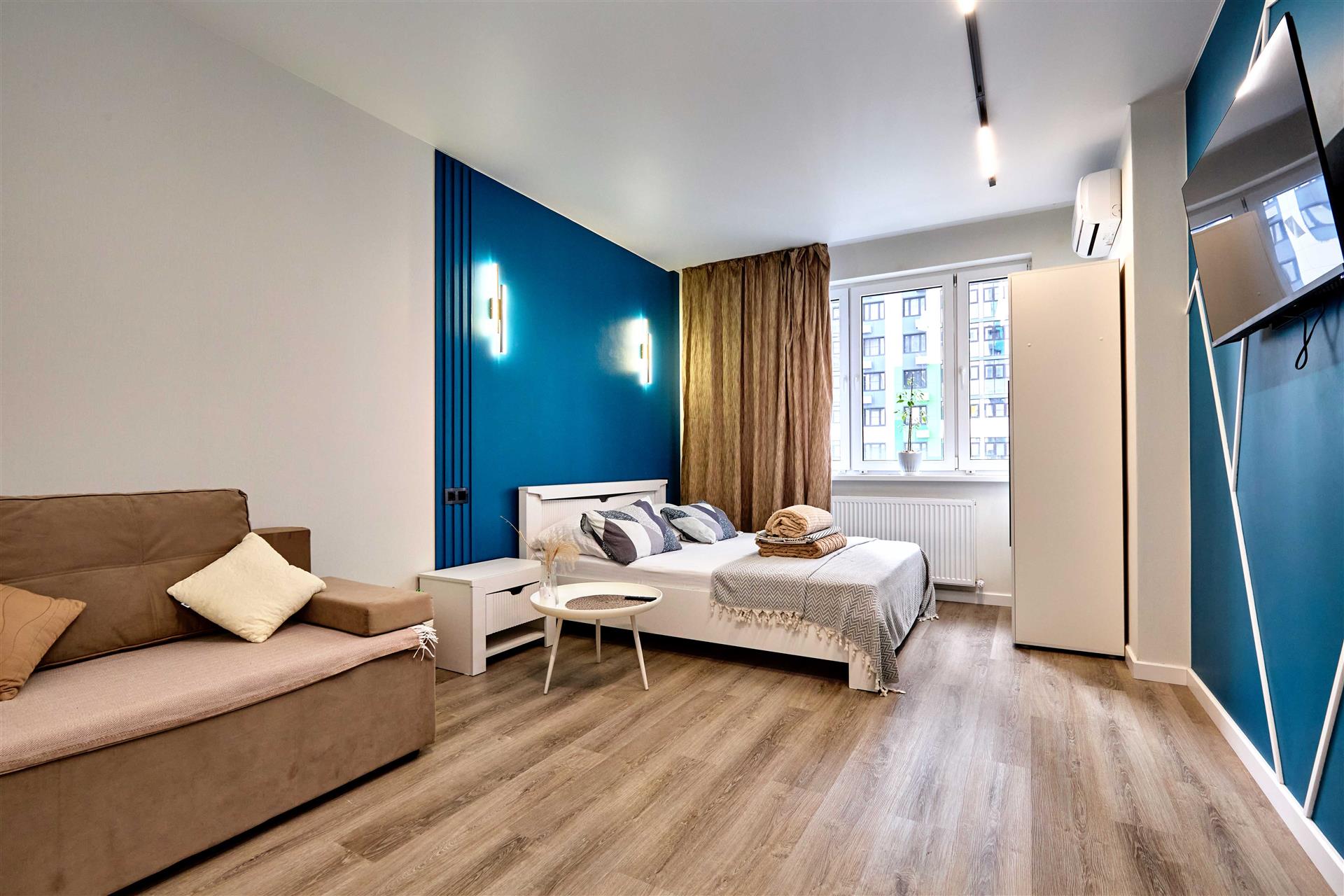 Фото №4: 1-комнатная квартира 43 м² - Краснодар, Почтовый, Карасунский внутригородской округ, мкр. Гидростроителей, ул. имени Валерия Гассия, 4/7к4