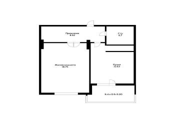 Фото №4: 1-комнатная квартира 51 м² - Краснодар, мкр. Западный внутригородской округ, ул. имени Дзержинского, 95