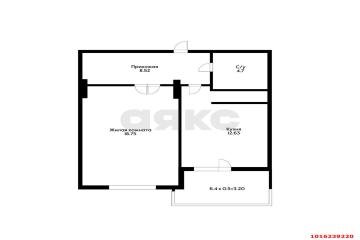 Фото №4: 1-комнатная квартира 45 м² - Краснодар, мкр. Западный внутригородской округ, ул. имени Дзержинского, 95