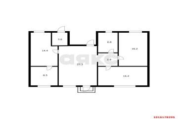 Фото №2: Дом 96 м² - Авиатор, мкр. Прикубанский внутригородской округ, ул. Дачная, 64