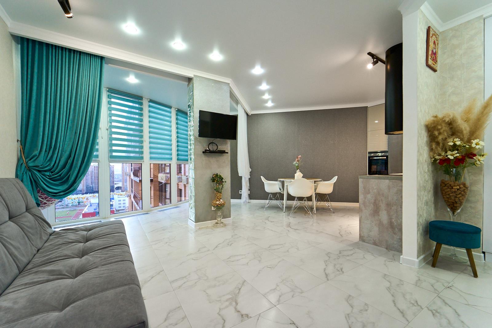 Фото №14: 1-комнатная квартира 43 м² - Краснодар, Прикубанский внутригородской округ, мкр. Достояние, ул. им. Мурата Ахеджака, 10А