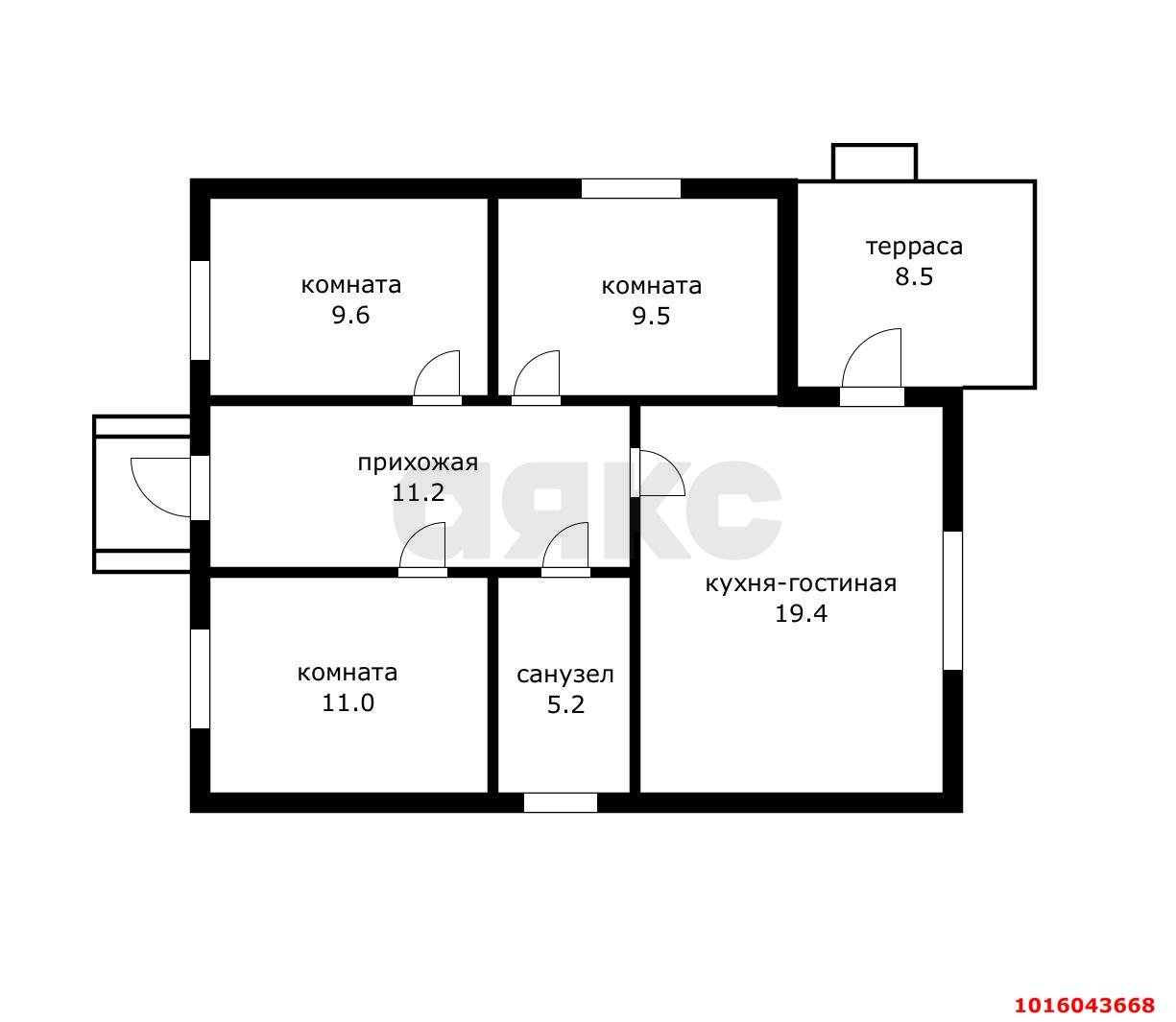 Фото №15: Дом 80 м² + 3.3 сот. - Авангард, мкр. Прикубанский внутригородской округ, ул. Сиреневая, 69