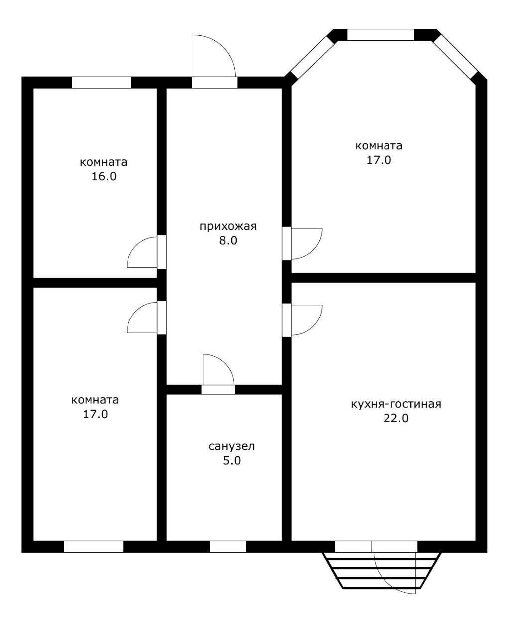Фото №12: Дом 87 м² + 4 сот. - СНТ Кубань, мкр. Прикубанский внутригородской округ, ул. Южная