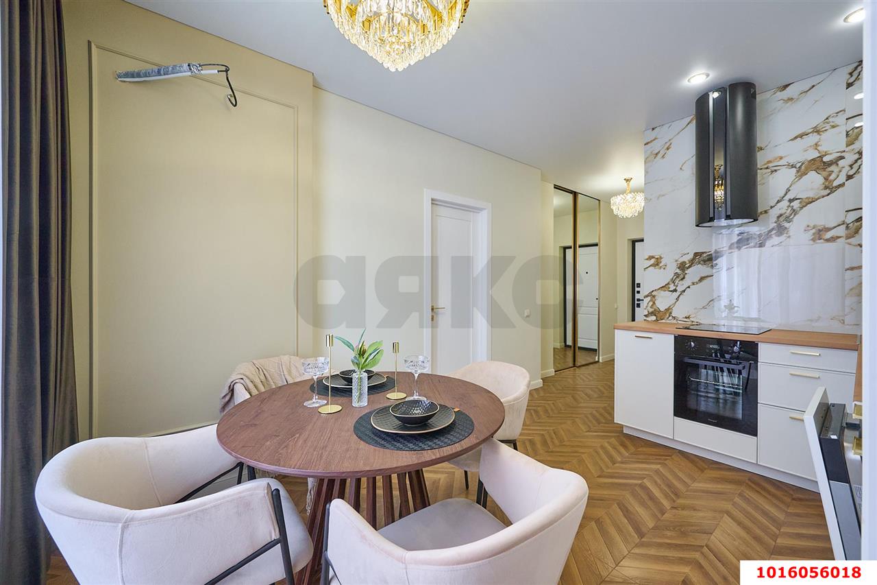 Фото №3: 1-комнатная квартира 44 м² - Краснодар, ЖК Маршал, Западный внутригородской округ, Фестивальный, мкр. жилой комплекс Маршал, ул. Гаражная, 87