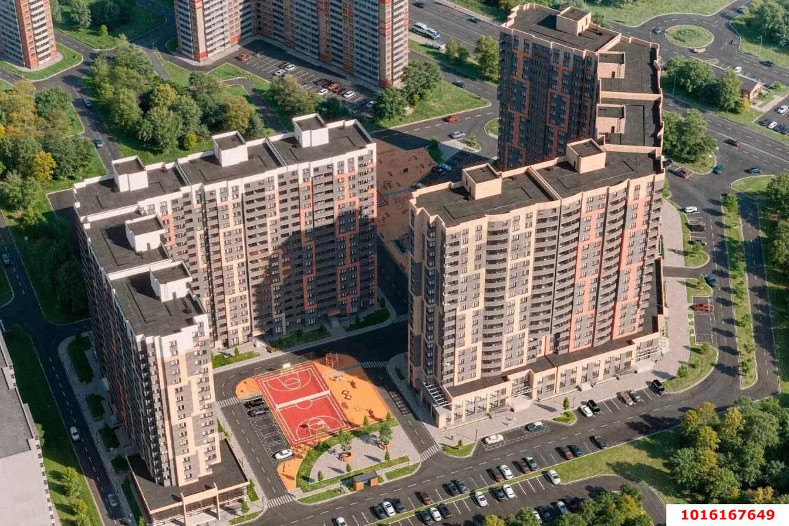 Фото №12: 2-комнатная квартира 69 м² - Краснодар, Прикубанский внутригородской округ, жилой комплекс Аксиома, мкр. Догма Парк, ул. Марины Цветаевой, 17к1