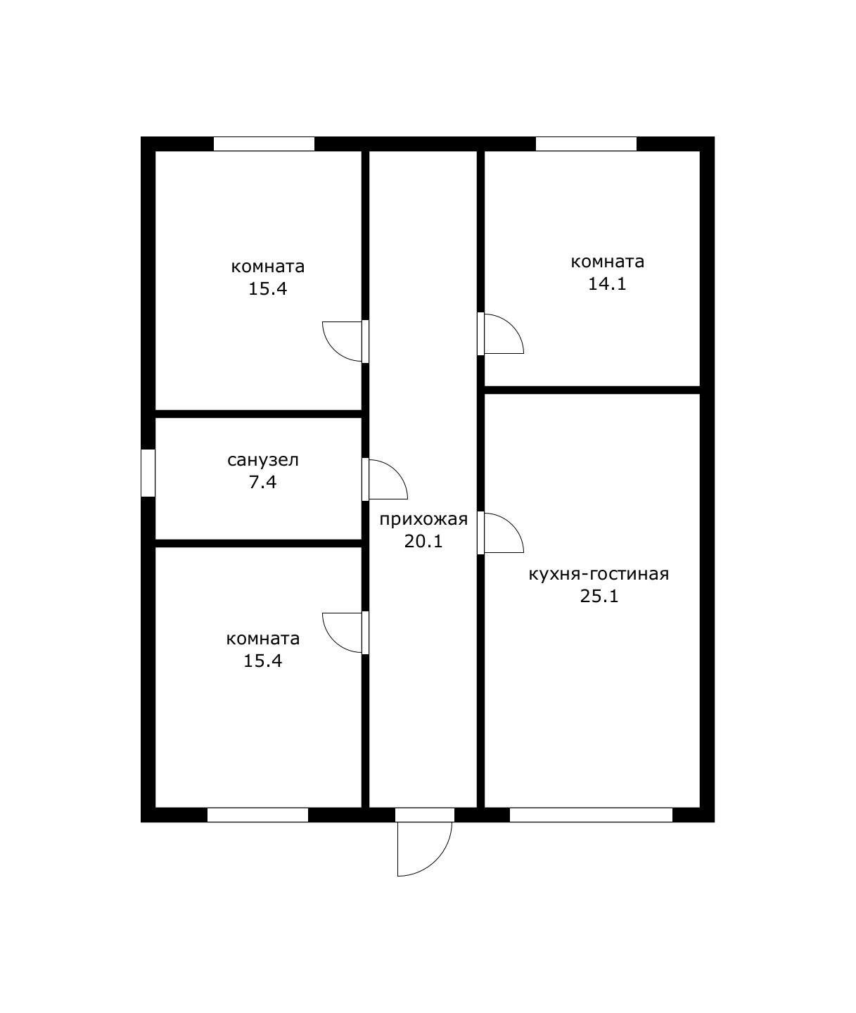 Фото №12: Дом 97 м² + 4.5 сот. - Энем, ул. Проектируемая, 2/1