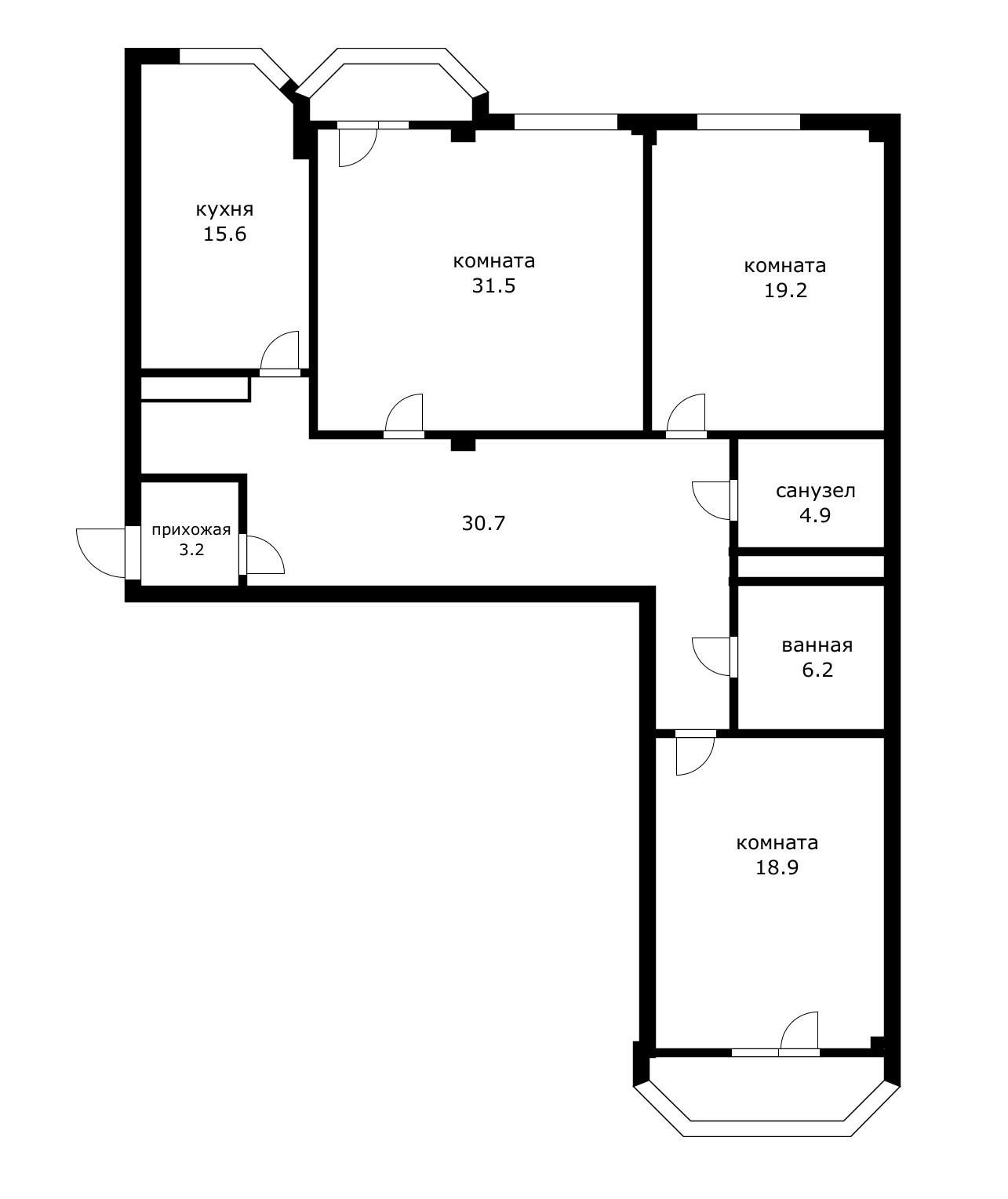 Фото №19: 3-комнатная квартира 136 м² - Краснодар, Центральный, Центральный внутригородской округ, мкр. Западный внутригородской округ, ул. Кубанская набережная, 56