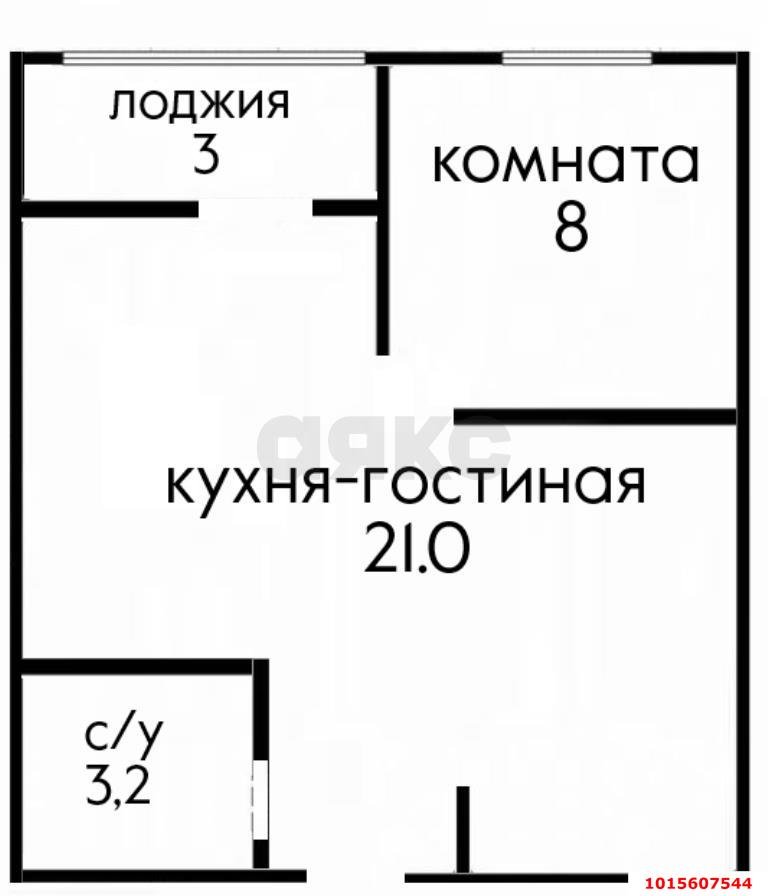 Фото №8: 1-комнатная квартира 35 м² - Краснодар, Прикубанский внутригородской округ, мкр. жилой комплекс Самолёт-2, ул. Западный Обход, 57к3