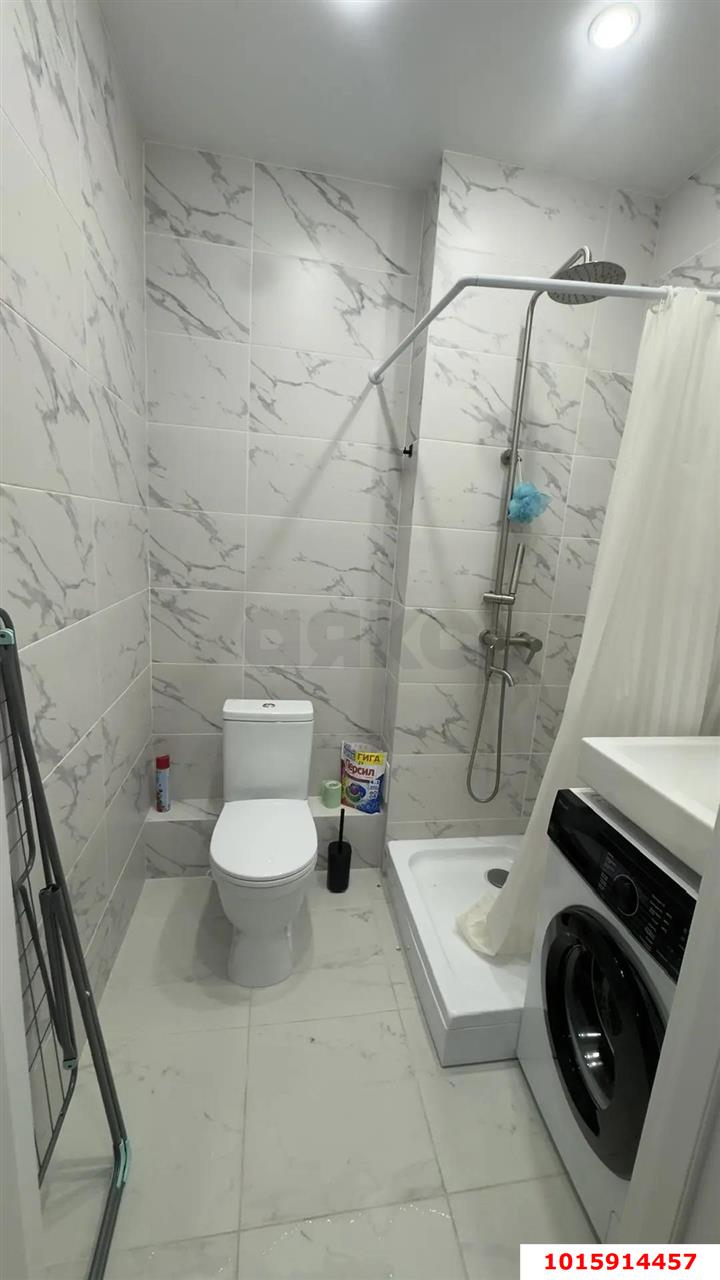 Фото №5: Студия <span class="whitespace-nowrap">20 м²</span>, <span class="whitespace-nowrap">11/16 эт.</span> - Краснодар, Прикубанский внутригородской округ, мкр. Догма Парк, ул. Марины Цветаевой, 1к1