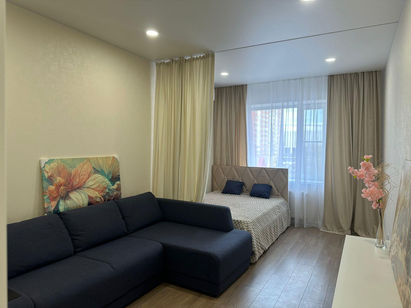 Фото №2: 1-комнатная квартира 43 м² - Краснодар, Прикубанский внутригородской округ, мкр. Панорама, ул. Восточно-Кругликовская, 28