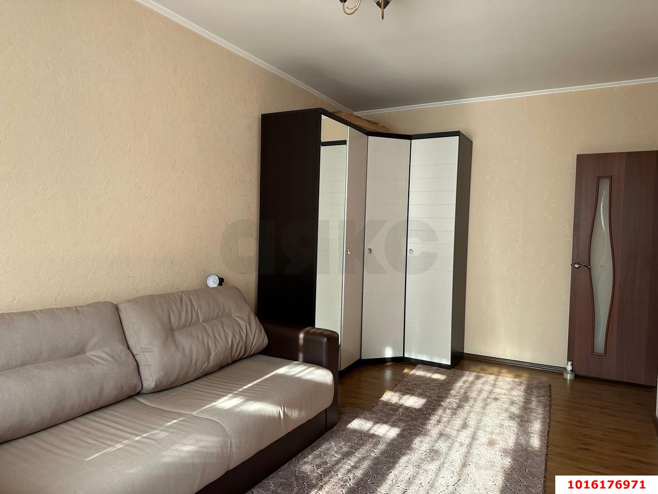 Фото №2: 1-комнатная квартира 34 м² - Краснодар, Прикубанский внутригородской округ, мкр. Музыкальный, ул. Агрохимическая, 109