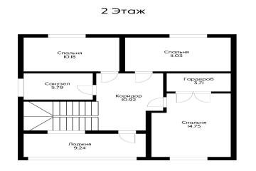 Фото №3: Дом 155 м² - Краснодар, мкр. Прикубанский внутригородской округ, пр-д 1-й  Куликова Поля, 24/3