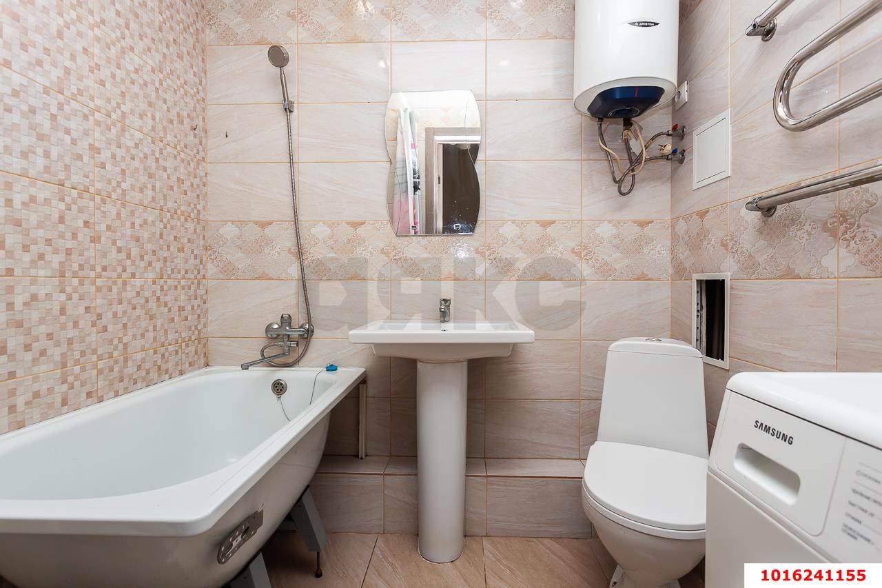 Фото №6: 1-комнатная квартира 36 м² - Краснодар, Прикубанский внутригородской округ, мкр. жилой комплекс Сармат, ул. Западный Обход, 65к1