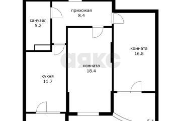 Фото №5: 2-комнатная квартира 69 м² - Краснодар, мкр. жилой комплекс Инсити, ул. Командорская, 5/3