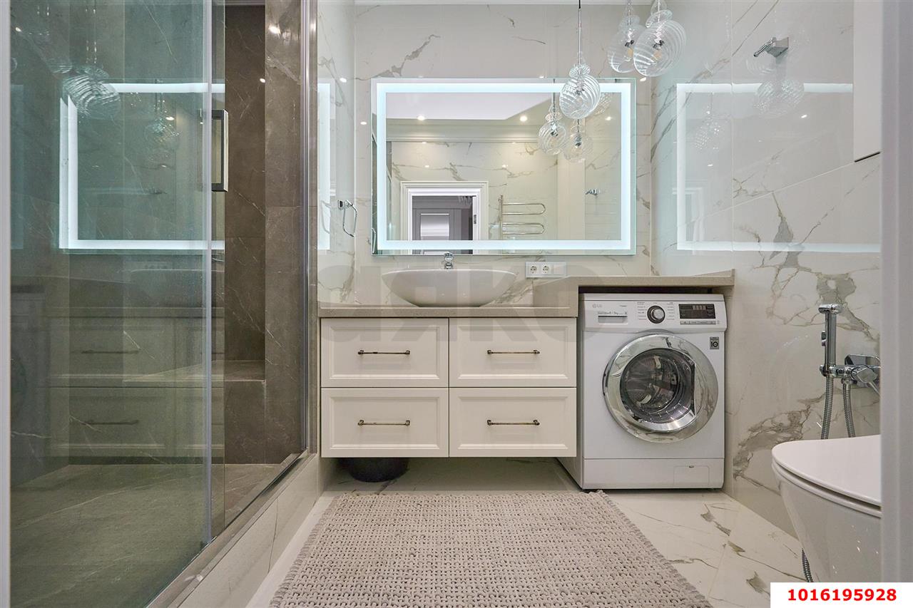 Фото №11: 2-комнатная квартира 66 м² - Краснодар, Прикубанский внутригородской округ, Фестивальный, ЖК Седьмой Континент, Отделение № 1 совхоза Солнечный, мкр. жилой комплекс Седьмой Континент, ул. Совхозная, 1к1