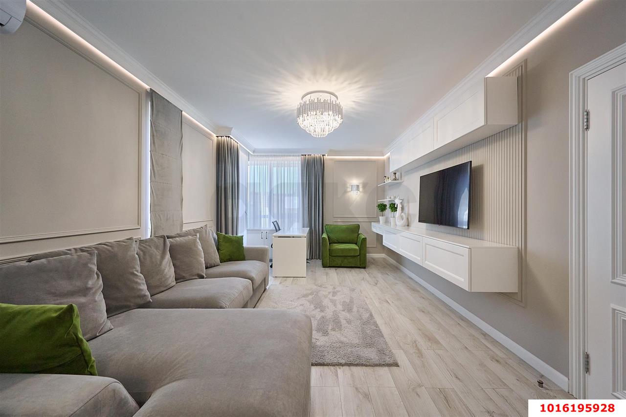 Фото №1: 2-комнатная квартира 66 м² - Краснодар, Прикубанский внутригородской округ, Фестивальный, ЖК Седьмой Континент, Отделение № 1 совхоза Солнечный, мкр. жилой комплекс Седьмой Континент, ул. Совхозная, 1к1