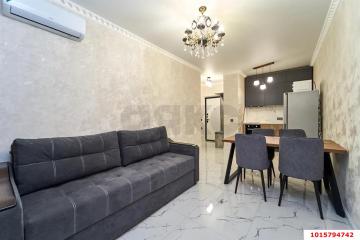 Фото №2: 1-комнатная квартира 39 м² - Краснодар, мкр. жилой комплекс Самолёт-6, ул. Ивана Беличенко, 92к2