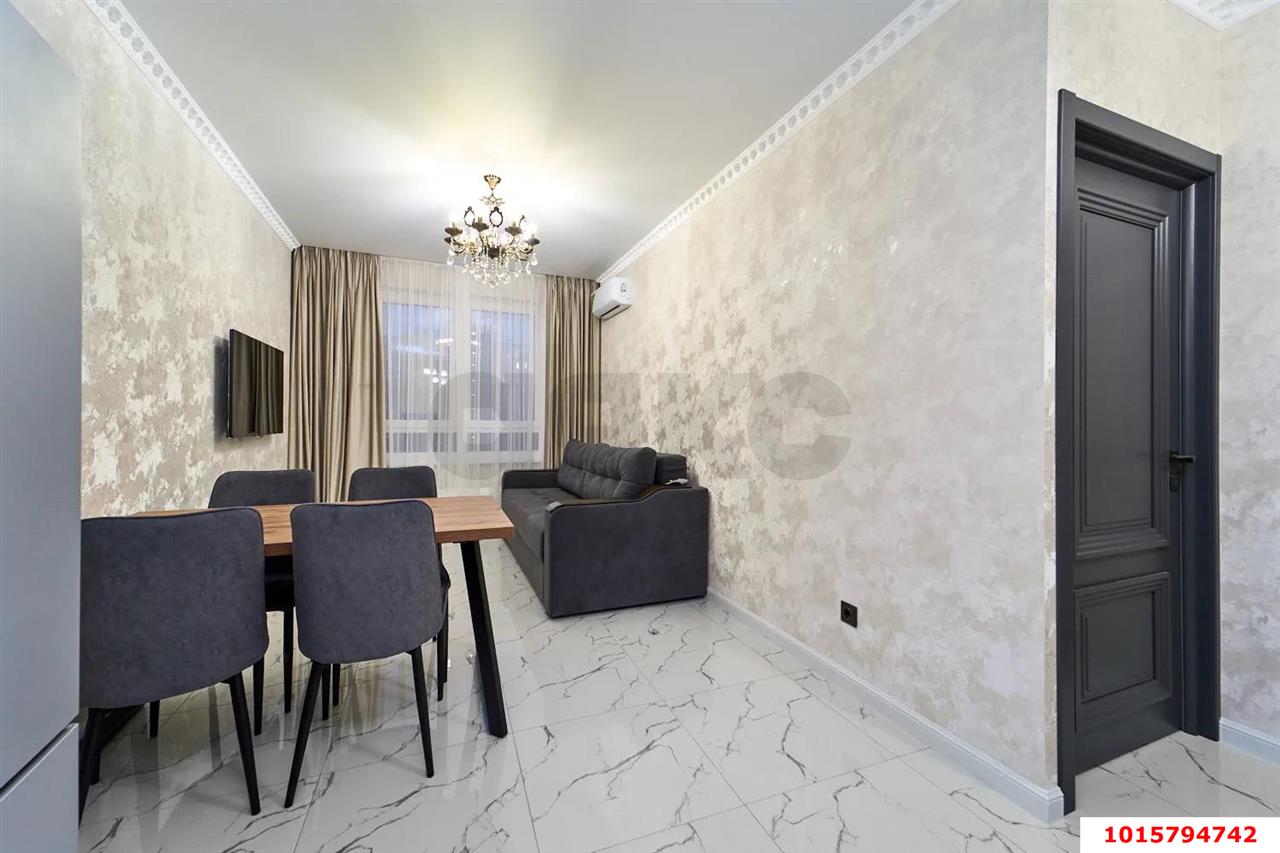 Фото №3: 1-комнатная квартира 39 м² - Краснодар, Прикубанский внутригородской округ, мкр. жилой комплекс Самолёт-6, ул. Ивана Беличенко, 92к2