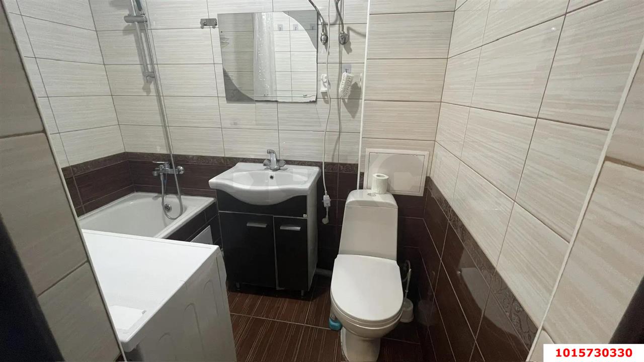 Фото №6: 1-комнатная квартира 31 м² - Краснодар, Прикубанский внутригородской округ, мкр. Сады Калинина, ул. Семёновская, 39