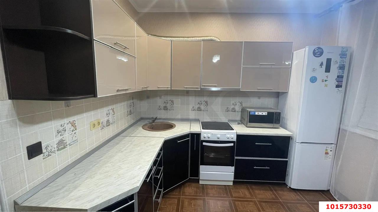 Фото №3: 1-комнатная квартира 31 м² - Краснодар, Прикубанский внутригородской округ, мкр. Сады Калинина, ул. Семёновская, 39