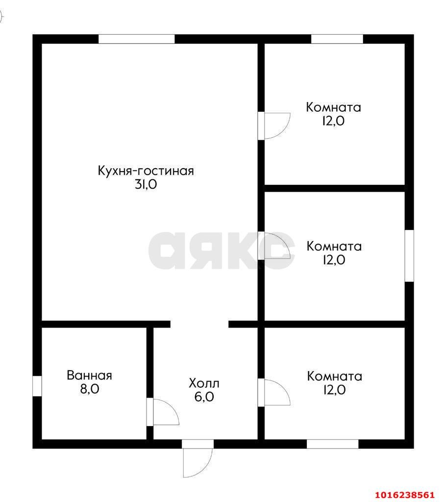 Фото №8: Дом 81 м² + 5.44 сот. - СНТ 50 лет Октября, мкр. Прикубанский внутригородской округ, ул. Солнечная, 182