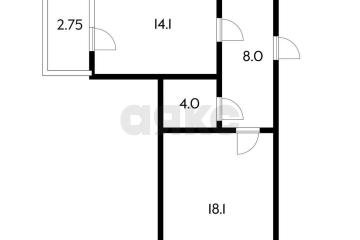 Фото №3: 1-комнатная квартира 46 м² - Краснодар, мкр. Восточно-Кругликовский, ул. им. Героя Яцкова И.В., 14