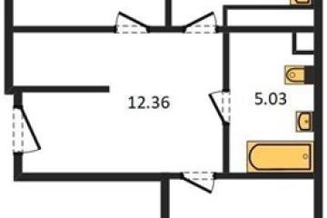 Фото №1: 2-комнатная квартира 67 м² - Краснодар, мкр. Центральный внутригородской округ, ул. Обрывная, 132/1к4