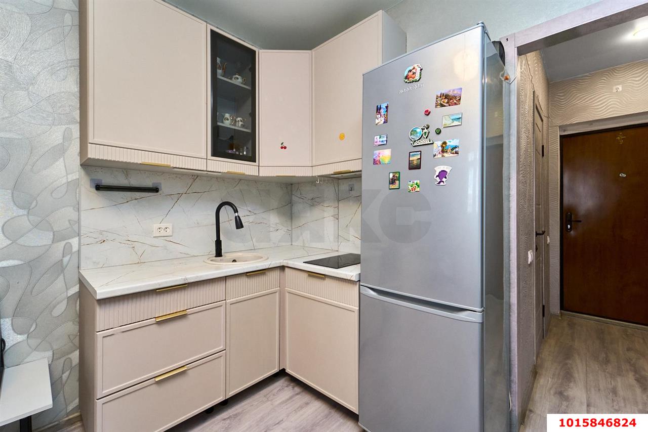 Фото №3: Студия 23 м² - Краснодар, Прикубанский внутригородской округ, Калинино, Завод Радиоизмерительных Приборов, мкр. ЖК Акварели-2, ул. Тепличная, 62/1к1