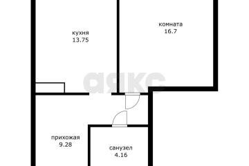 Фото №1: 1-комнатная квартира 44 м² - Краснодар, мкр. Завод Радиоизмерительных Приборов, пер. Гаражный, 9
