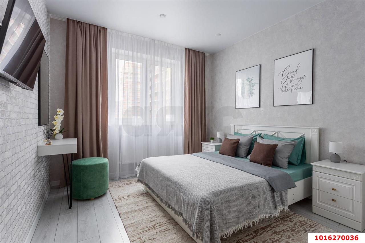 Фото №4: 1-комнатная квартира 37 м² - Краснодар, Прикубанский внутригородской округ, Завод Радиоизмерительных Приборов, мкр. имени Петра Метальникова, ул. Тополиная, 40/1