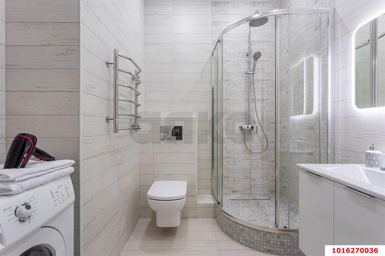 Фото №8: 1-комнатная квартира 37 м² - Краснодар, Прикубанский внутригородской округ, Завод Радиоизмерительных Приборов, мкр. имени Петра Метальникова, ул. Тополиная, 40/1