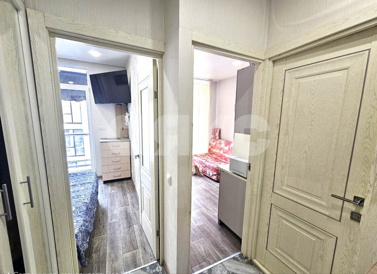 Фото №3: 1-комнатная квартира 24 м² - Сочи, Хостинский, Соболевка, мкр. жилой комплекс Новый Квартал, ул. Молодогвардейская, 2/80