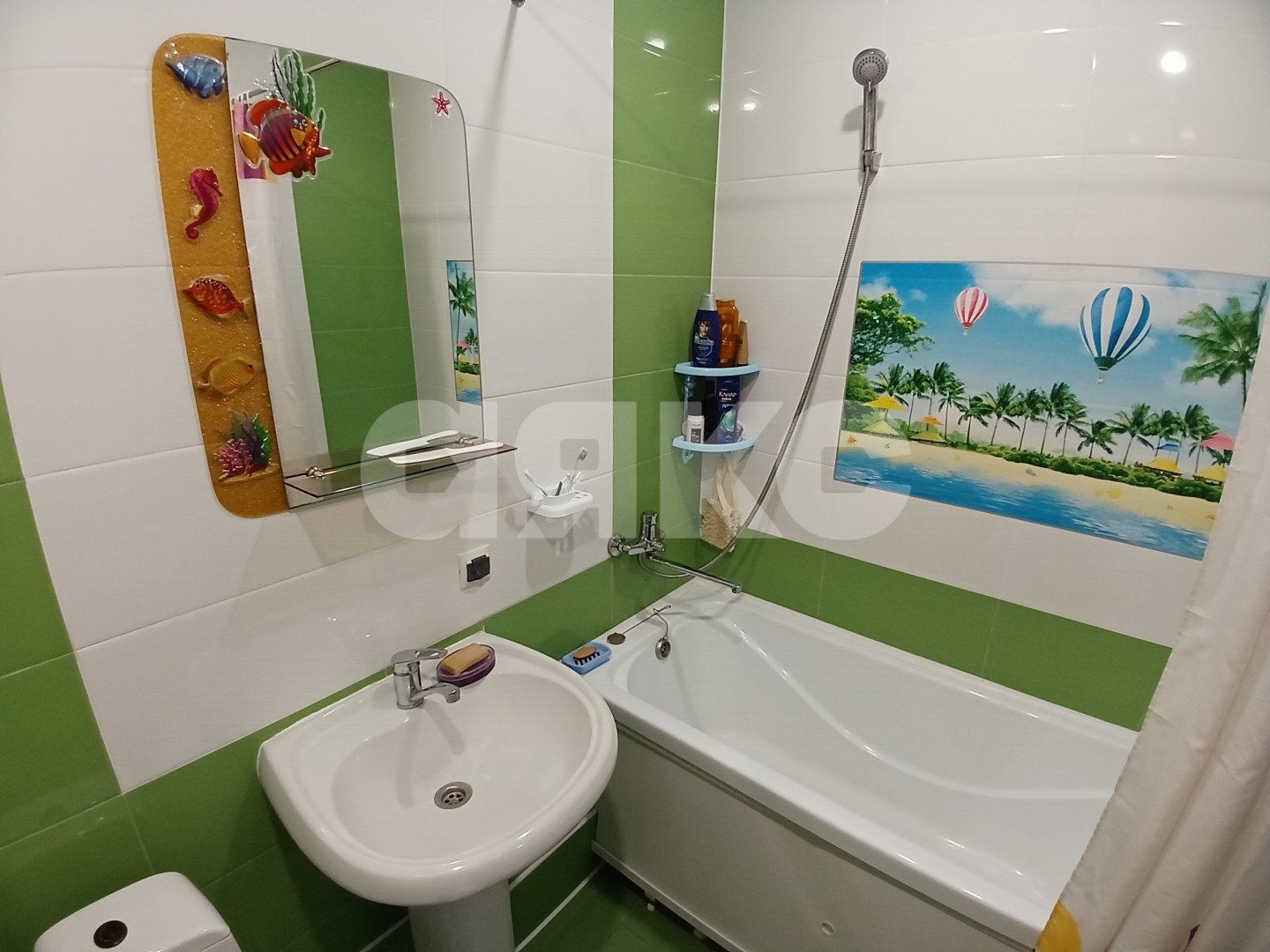 Фото №11: 1-комнатная квартира 44 м² - Анапа, 3Б, жилой комплекс Трио, 3Б, мкр. жилой комплекс Трио, ул. Владимирская, 154к2