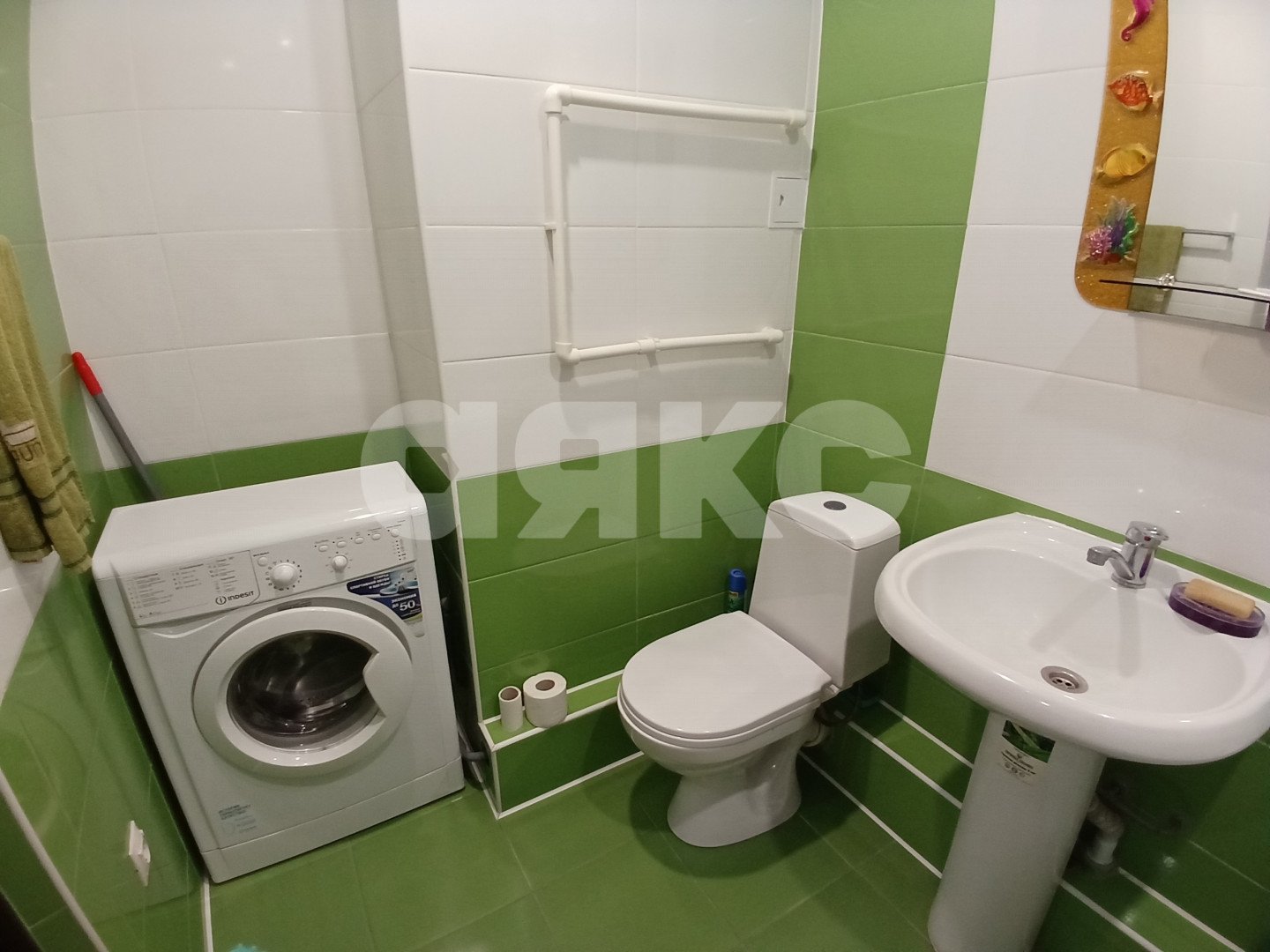 Фото №12: 1-комнатная квартира 44 м² - Анапа, 3Б, жилой комплекс Трио, 3Б, мкр. жилой комплекс Трио, ул. Владимирская, 154к2