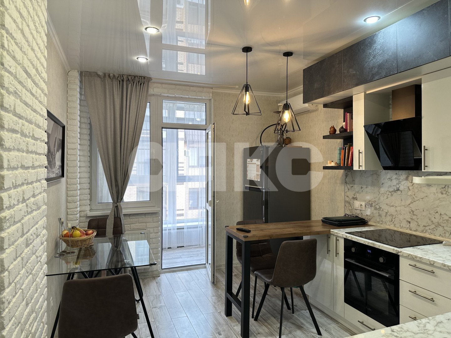 Фото №2: 1-комнатная квартира 46 м² - Анапа, мкр. ЖК Бельведер, ул. Таманская, 121к15