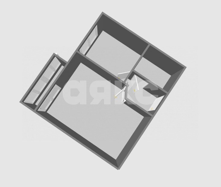 Фото №14: 1-комнатная квартира 29 м² - Цибанобалка, ул. Садовая, 43