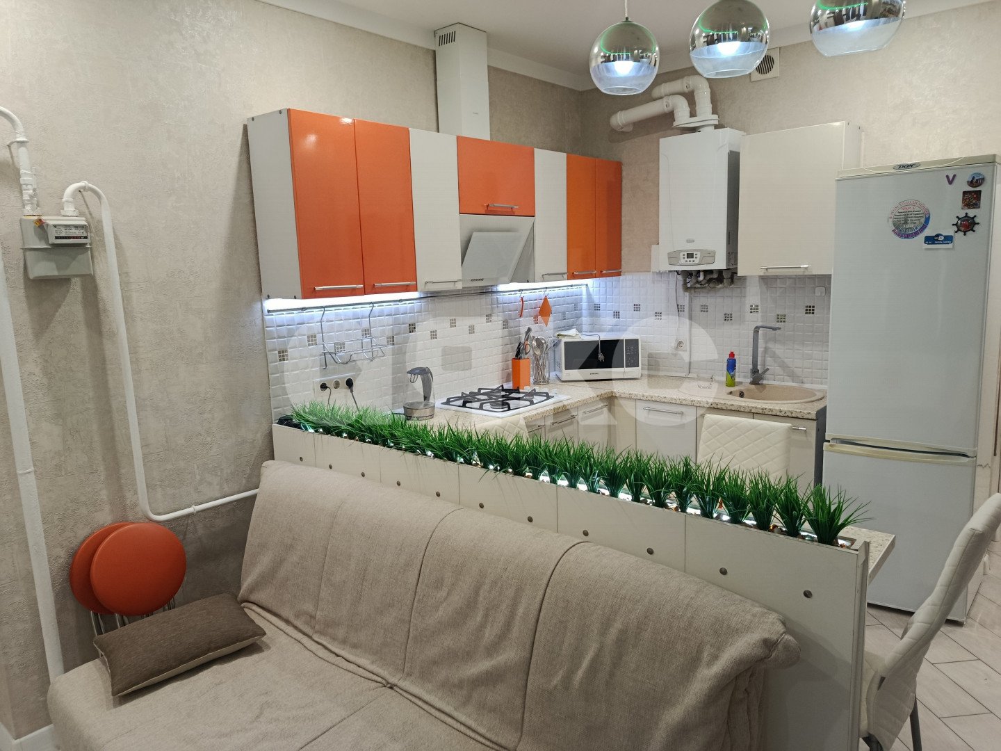 Фото №4: 1-комнатная квартира 42 м² - Геленджик, Толстый Мыс, мкр. жилой комплекс Черноморский-2, ул. Крымская, 22к19