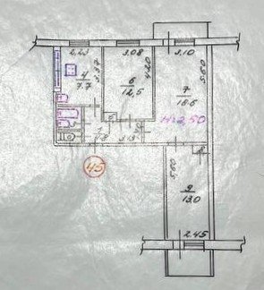Фото №22: 3-комнатная квартира 63 м² - Мариуполь, р. Левобережный, пр-кт Ленинградский