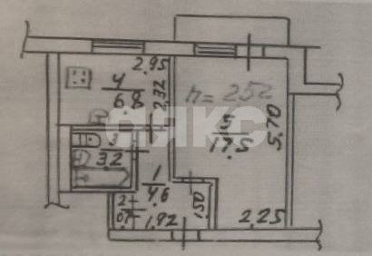 Фото №8: 1-комнатная квартира 32 м² - Мариуполь, Жовтневый, Западный, мкр. 22-й, ул. 60 лет СССР, 3