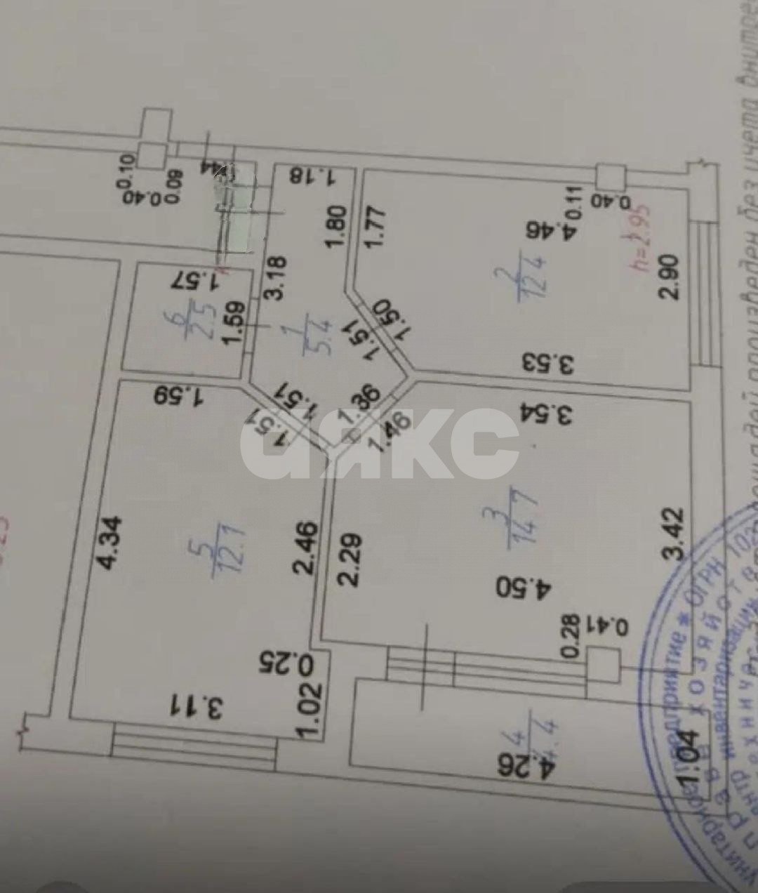 Фото №19: 2-комнатная квартира 51 м² - Горячий Ключ, Администрация, мкр. Администрация, ул. Кириченко, 7