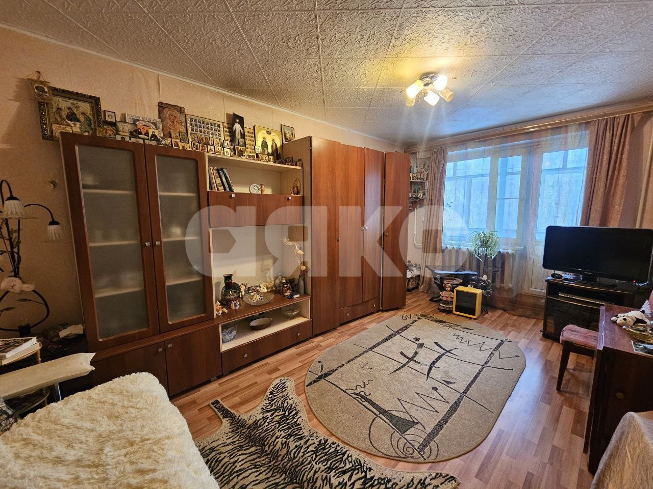 Фото №1: 1-комнатная квартира 34 м² - Воскресенск, мкр. Новлянский, ул. Кагана, 23