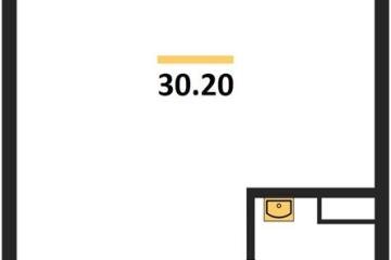 Фото №1: Студия 30 м² - Краснодар, мкр. Прикубанский внутригородской округ, 