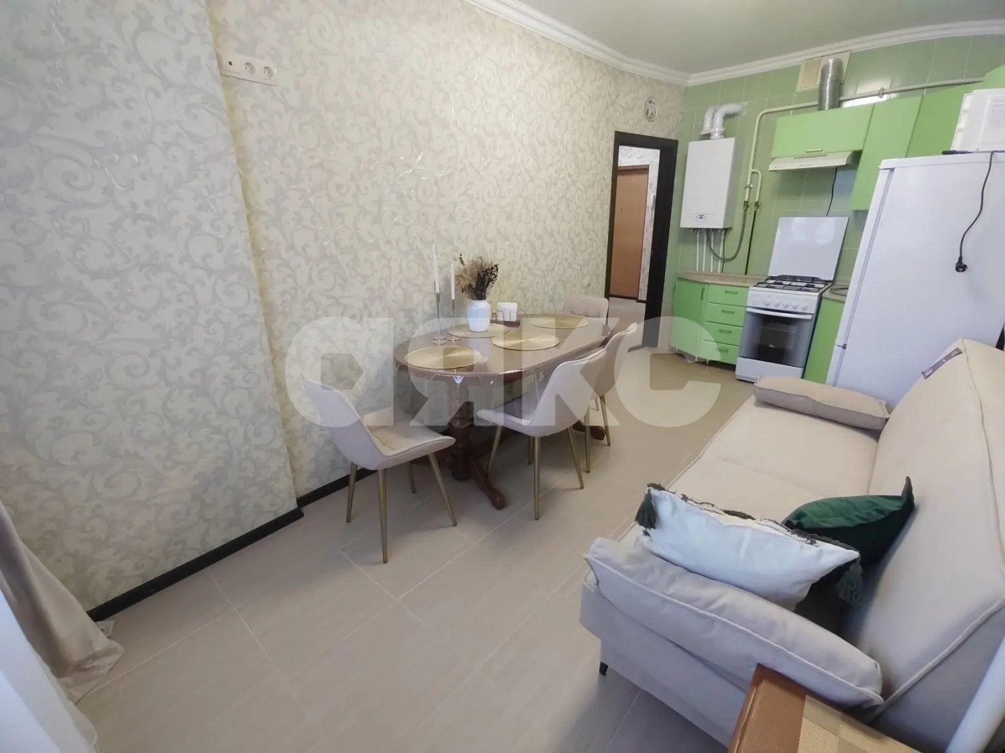 Фото №4: 1-комнатная квартира 42 м² - Анапа, мкр. Алексеевка, ул. Ленинградская, 81