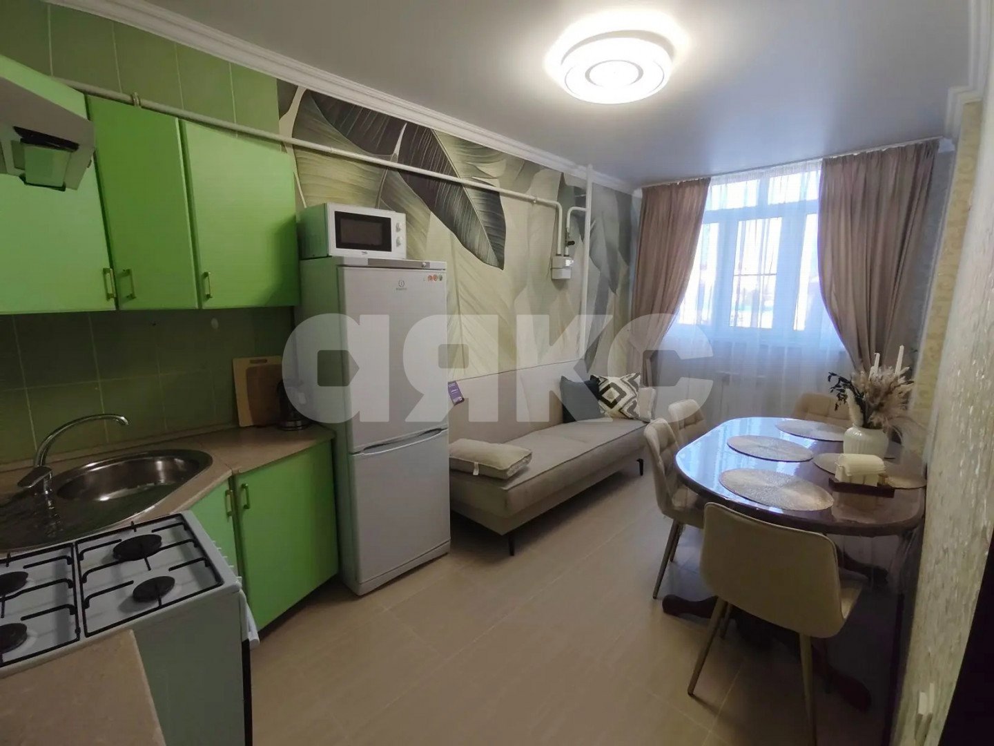 Фото №3: 1-комнатная квартира 42 м² - Анапа, мкр. Алексеевка, ул. Ленинградская, 81