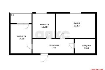 Фото №4: 2-комнатная квартира 49 м² - Краснодар, мкр. Карасунский внутригородской округ, ул. имени Владимира Жириновского, 7к2