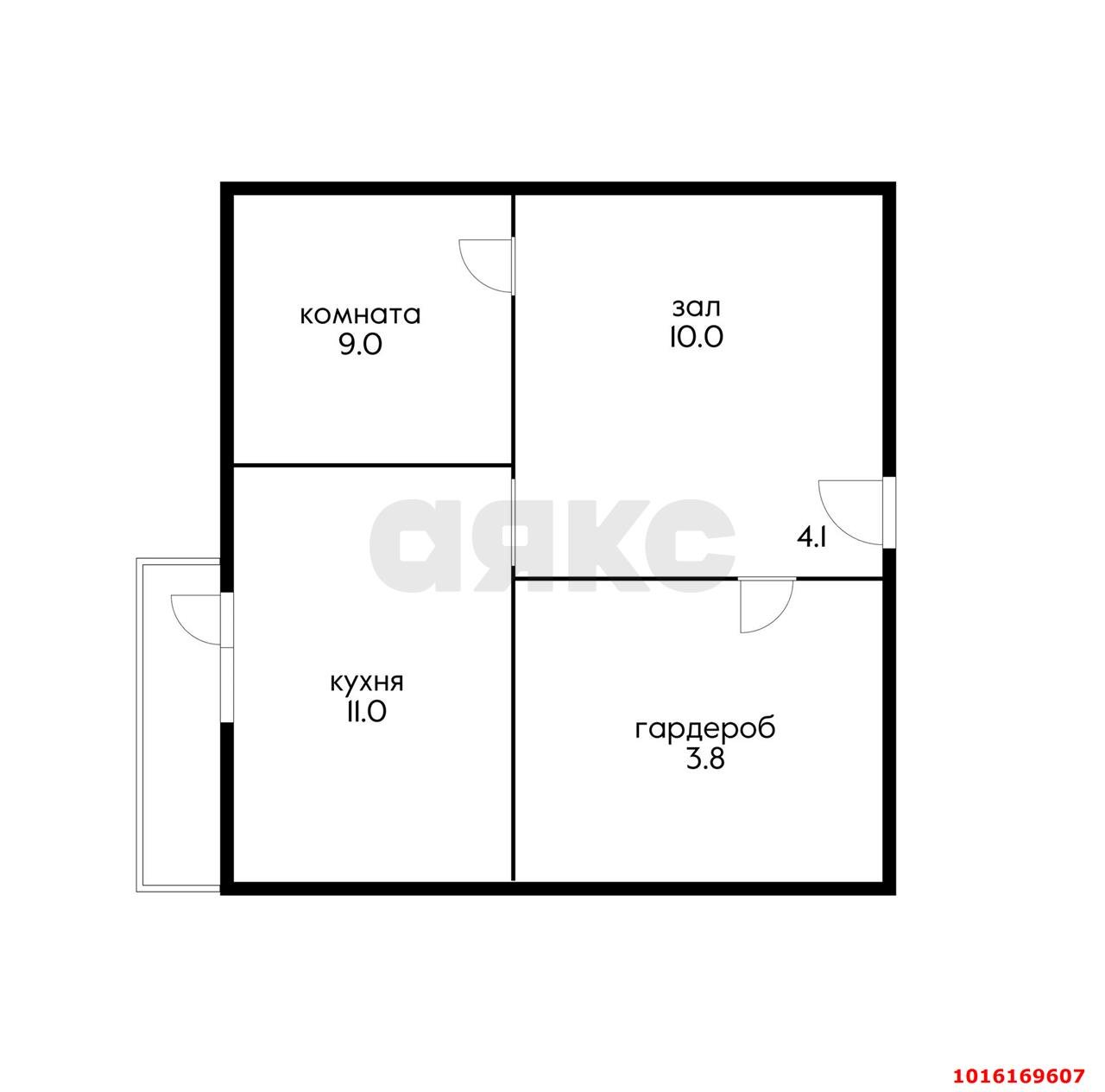 Фото №12: 1-комнатная квартира 39 м² - Краснодарский, мкр. Прикубанский внутригородской округ, 64