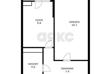 Фото №4: 1-комнатная квартира 41 м² - Краснодар, мкр. жилой комплекс Дружный-2, б-р Адмиралтейский, 3