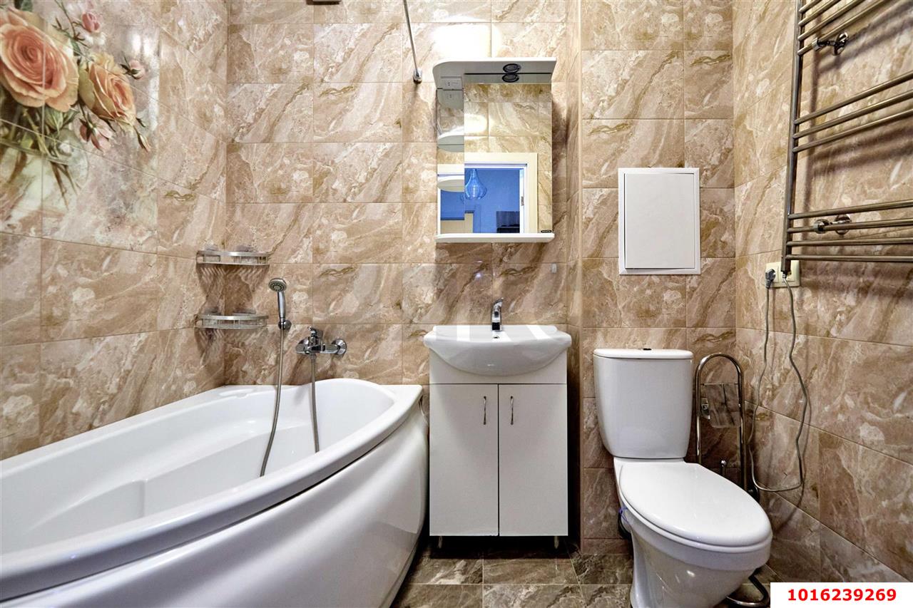 Фото №7: 1-комнатная квартира 38 м² - Краснодар, мкр. Прикубанский внутригородской округ, ул. Лиссабонская, 109к29